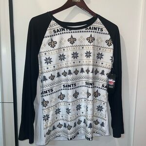 New Orleans Saints Long Sleeve T (Mens XL)